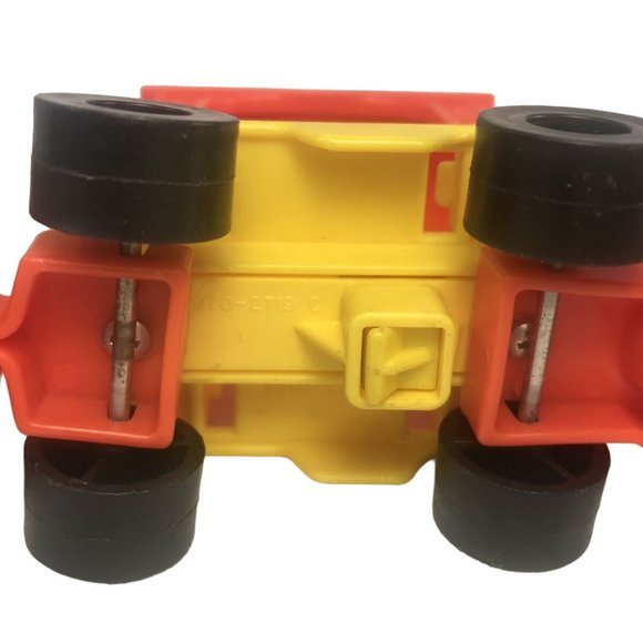 Vintage 1972 Mattel Wind Up Putt Putt Wooden Train Toy Set Random Lot - Picture 5 of 16